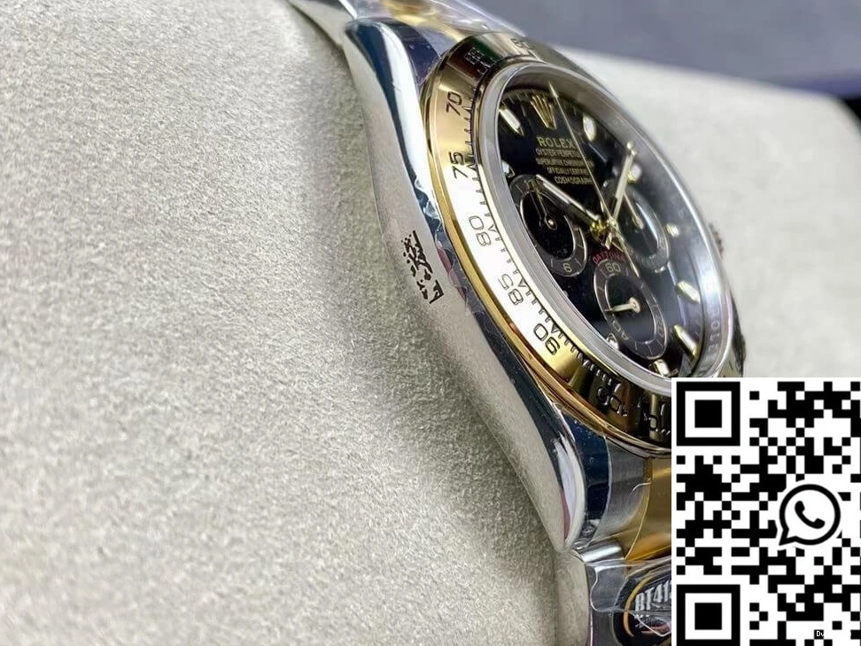 Gold Factory Daytona BT Yellow Black M116503-0004 Dial Rolex 0818